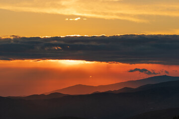 mountainous landscape in southern Spain