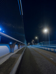 The Overpass at Abcoude at nighttime