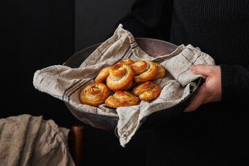 Homemade Cheese Pie. 