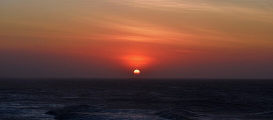 Obraz premium Atardecer en Barranquilla