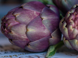 Obraz premium Carciofo in dettaglio.