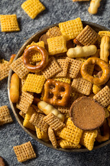 Homemade Salty Party Snack Mix