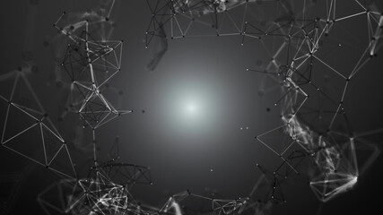 broken glass background