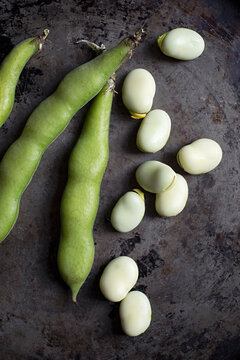 Organic broad beans