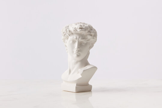 Statue of classic goddess head