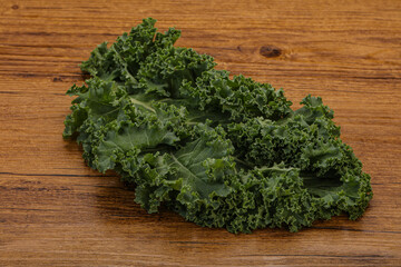 Fresh green Cale Cabbage leaf