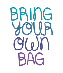 sustainable letterign icon