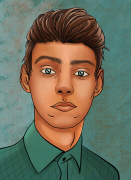 Portrait of a young man