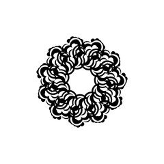 Celtics round ornament .Vector illustration