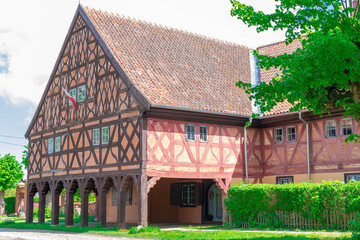 old house in Żuławy poland