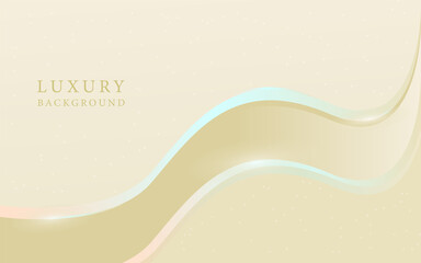 Modern luxury background golden with light