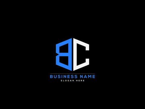 Letter BC Logo, creative bc logo icon vector for business