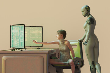 Homework with a robot