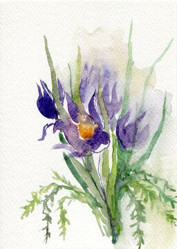 abstract flowers