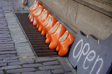 Wooden shoes for sale