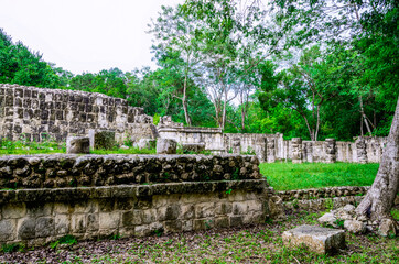 Obraz na płótnie Canvas archaeological zone Chichén-itza Yucatan Mexico