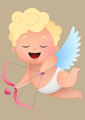 Composition of foliage sprigs frame design with central copy space and pink background