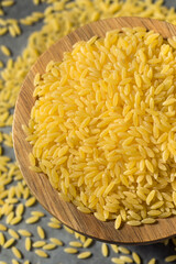 Raw Organic Dry Orzo Pasta