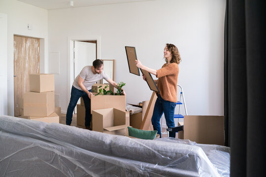 Organising Belongings At New Home