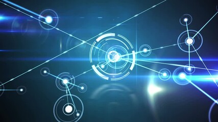 Animation of scope scanning with networks of connections - Powered by Adobe