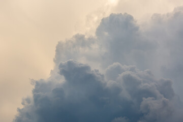 Calm Before the Storm: Soft Summer Cloud Background