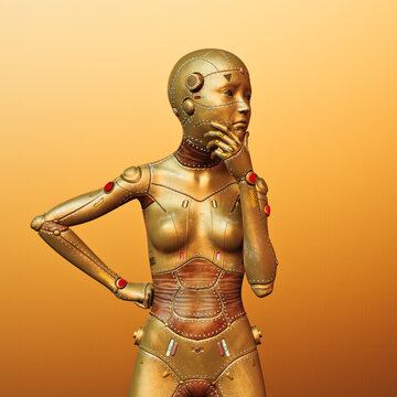 Sad robot
