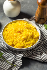 Homemade Healthy Saffron Rice