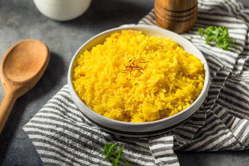 Homemade Healthy Saffron Rice