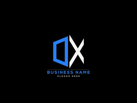 Letter DX Logo, creative dx logo icon vector for business