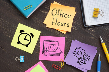 Office Hours is shown on the business photo using the text