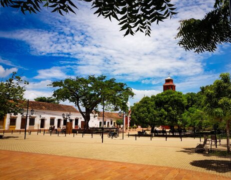 Plaza Mompox-Bol&iacute;var Colombia 