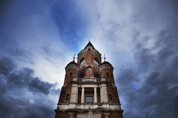 Old historic Gardos tower (Millennium Tower) in Zemun municipality of Belgrade, capital of Serbia