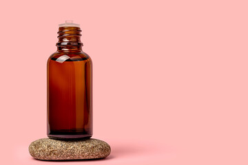 Cosmetic oil. Herbal essence. Alternative health medicine. Skin care.