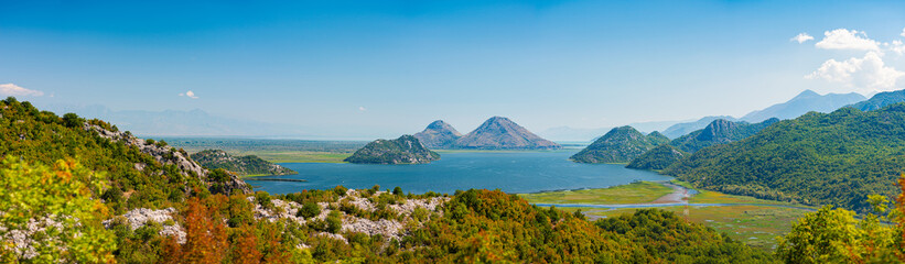 Obraz premium Skadar Lake National Park in Montenegro
