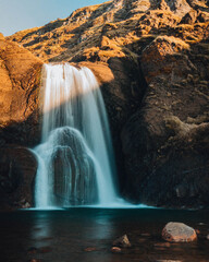 Fototapeta na wymiar nice waterfall