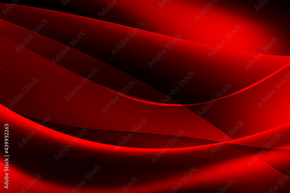 Poster new red elegant background wallpaper design with glowing shapes and stripes. modern shadow concept d