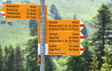 randonnée...panneaux 