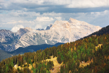 Dolomites mountains in the North of Italy, Trentino, Alp