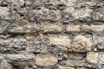 Fragment of wall from a chipped stone