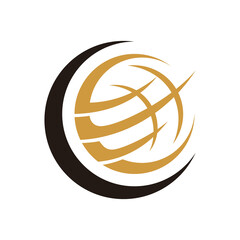 Gas and oil industrial logo design idea with oil drop and flame shape. Black and Gold logo concept for energy business. Energy resources logo layout.