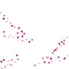 Heart Confetti Background. 