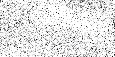 Silver confetti point on a white background. Luxury background.