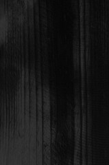 Wood dark texture blackboard. Black background for design. Burnt blank and coal