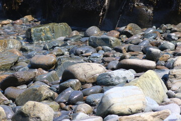 Pebbles Stones Rocks on the Beach