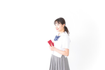 Young student study abroad