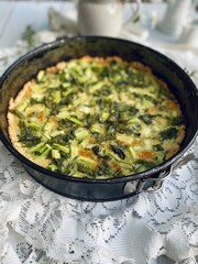 Organisch lifestyle spargeltarte