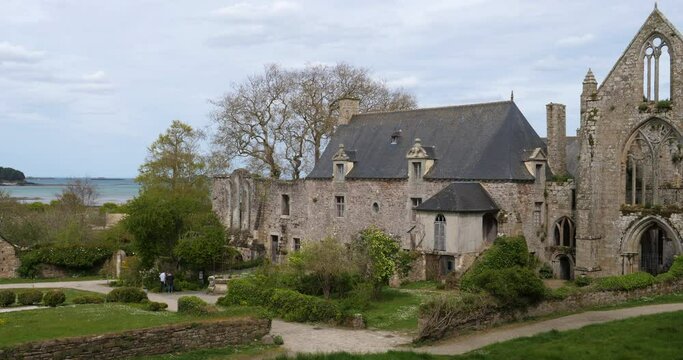Abbey of Beauport, Paimpol, Cotes d Armor department, Brittany in France