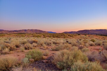 Beautiful Sunset In The Southern California Desert City Palmdale