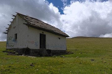 Obraz premium Casa en páramo 