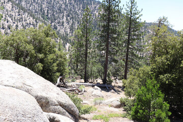 rocks in the mountains